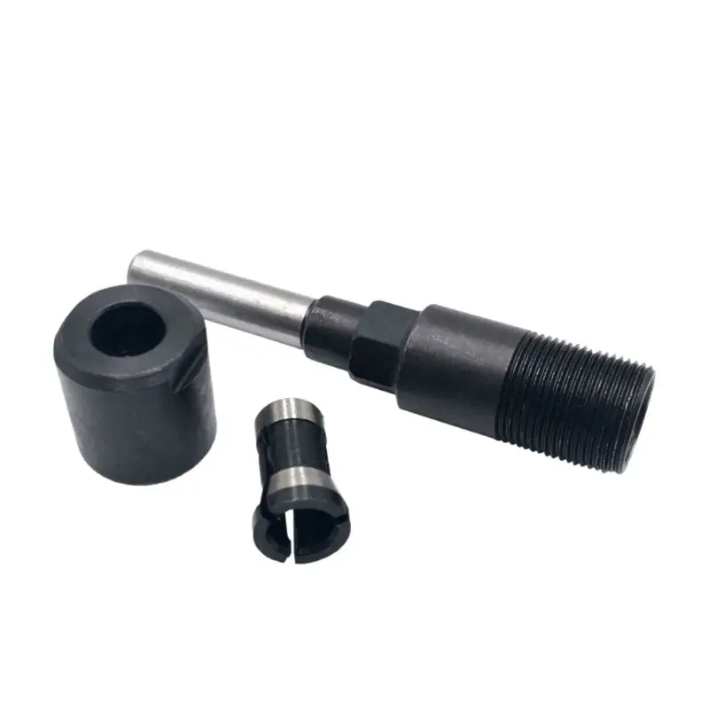 8mm Shank Engraving Machine Extension Rod Milling Cutter Router Bit Extension Collet Black Hotselling 63HF
