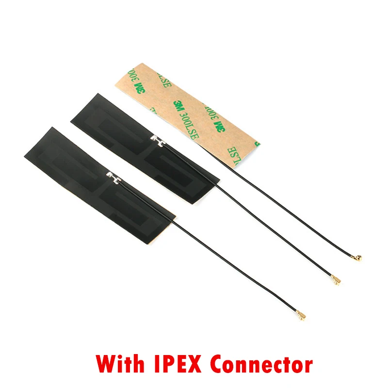 10-1 шт GSM GPRS 2G 3g 4G LTE Внутренняя антенна 8dbi FPC Разъем 80*22 мм беспроводной модем антенна 8 см длинный IPEX Разъем - Цвет: With IPEX Connector