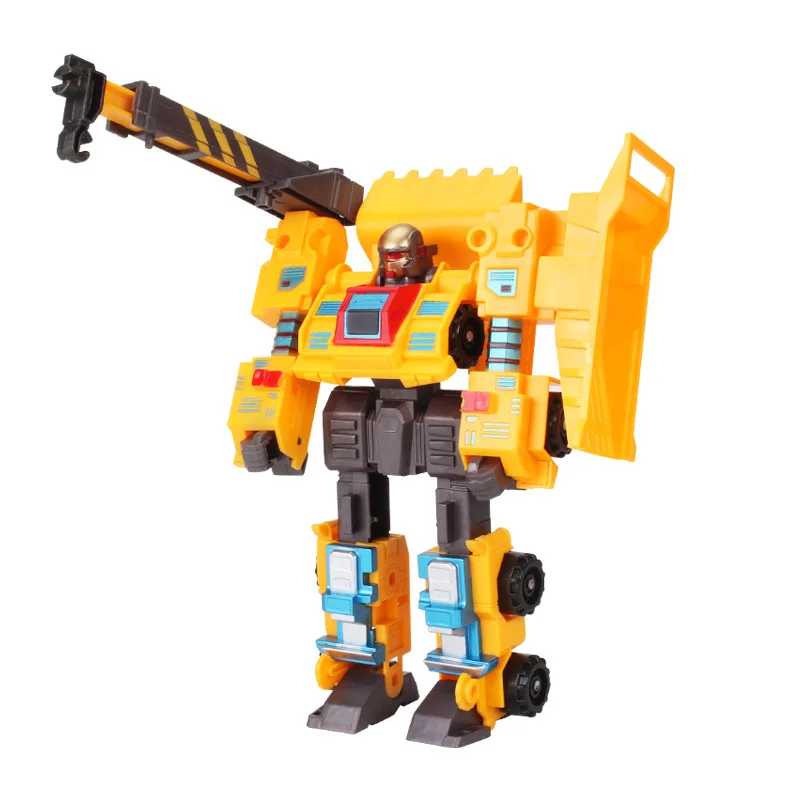 

Engineering Vehicle Children Model Toy Deformation Robot New Style Engineering Hercules Three-in-One Transformation Toy