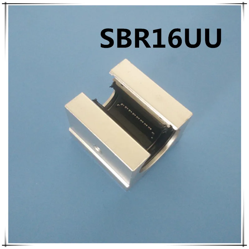 1pc SBR16UU 16mm Linear Bearing Pillow Block 16mm Open Linear Bearing Slide Block CNC Router Parts