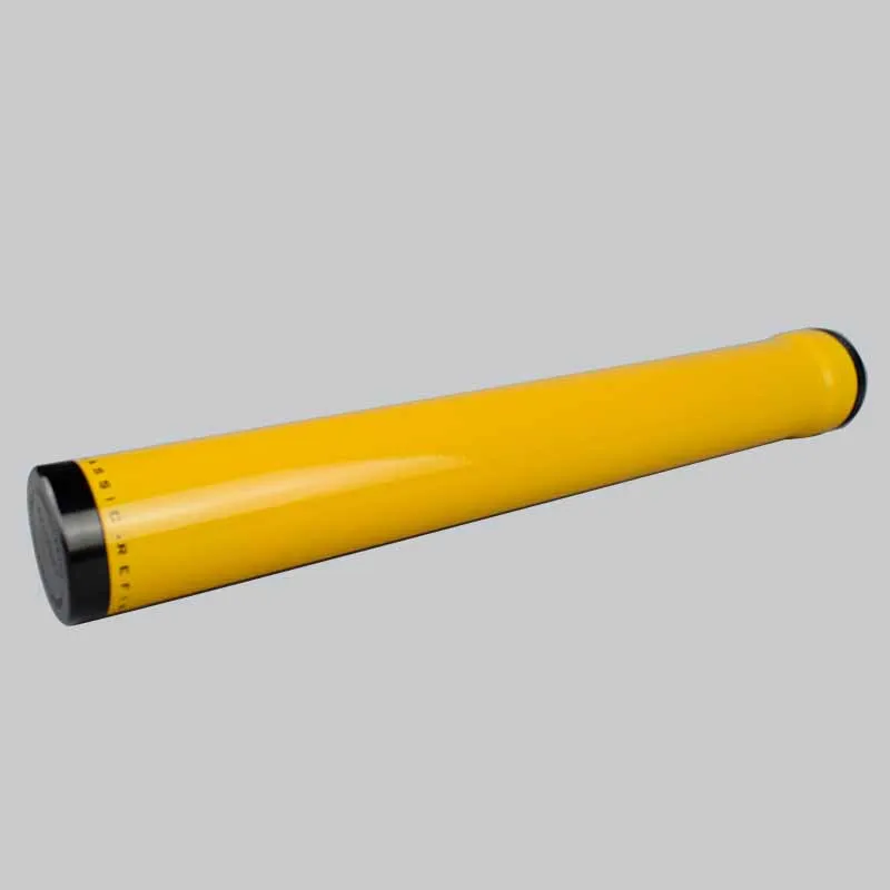 Чехол для сигары COHIBA, 1 трубка, хьюмидор, черный и желтый, нержавеющая сталь, дорожный держатель для сигары, увлажнитель