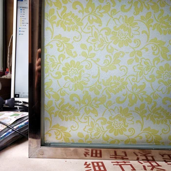 

90x200 Cm Stained Decorative Window Film Static Cling Self Adhesive Film Decorative Vinyl Window Foil Frosted Window Covers