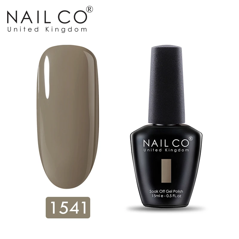 1541 NAILCO красный Гель-лак серии Soak Off esmaltes permanentes de uv y led эмалированный Гель-лак 15 мл УФ-гель лак для ногтей - Цвет: 1541
