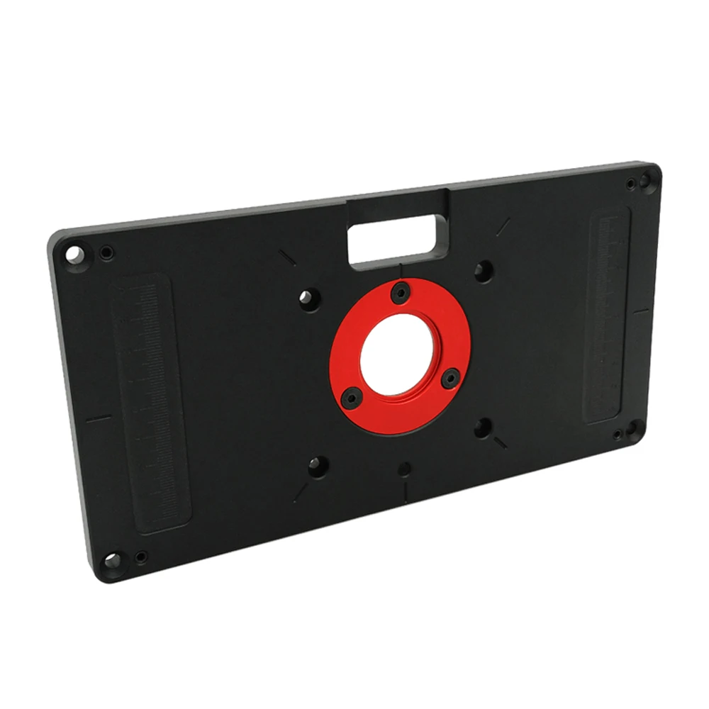 

Hot New Woodworking Trimming Machine Flip Board with Scale Universal Bakelite Milling Flip Aluminum Alloy Gong Machine Flipping