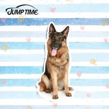 

Jump Time 13cmx6.2cm Dogue de Bordeaux Pet Lovely Dog Decal Car Styling Vinyl Graphic Decor For Window Trunk Animal Car Stickers