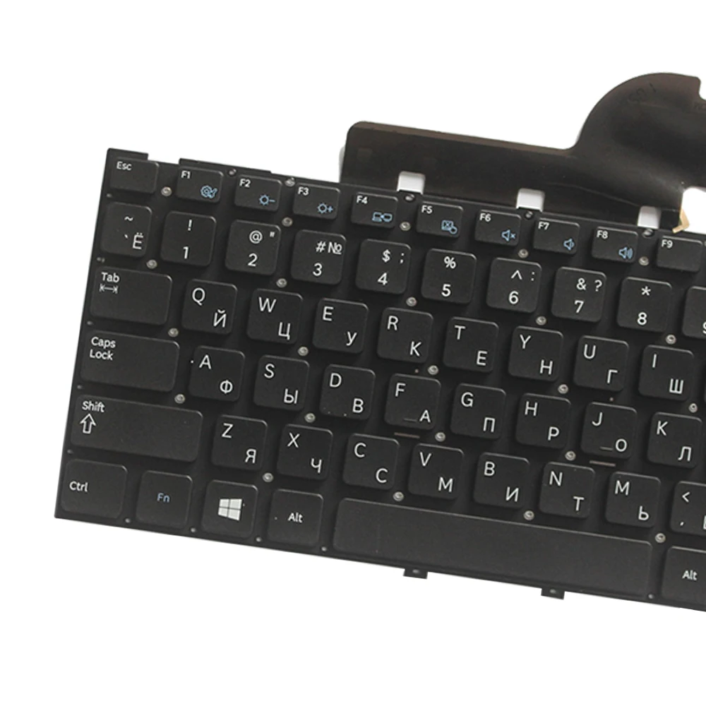 Teclado Preto do Portátil para Samsung ru Russo Novo Np300 Np300e5a Np305e5a Np300v5a Np300e5c Np300e5x - Imagem 3