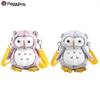 

Women Cute Cartoon Animal Shoulder Crossbody Bag bolso muje Plush Small Messenger Bag Mini Bag Crossbody Shoulder Bag For Girls