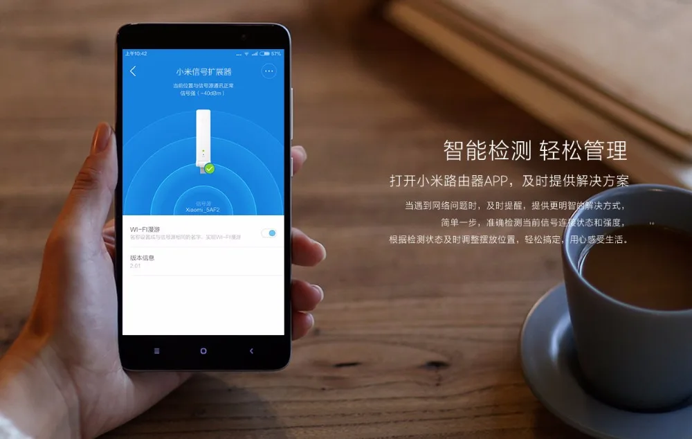Xiaomi Wi-Fi ретранслятор 2 усилитель-удлинитель 2 Универсальный расширительный Repitidor Wi-Fi адаптер 300 Мбит/с 802.11n беспроводной wifi сигнал