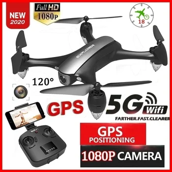 

5G FPV GPS Drone with Camera HD 1080P Live Video Low Power Auto Return RC Quadcopter for Adults Gifts