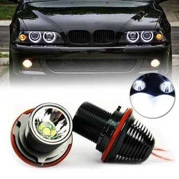 

Car Angel Eye Lights Auto 2Pcs 6000K Bulbs For BMW E39 E60 M5 X5 E53 E63 E65 X3