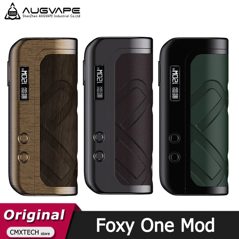 Оригинальный испаритель Augvape FOXY ONE Mod 120 Вт электронная сигарета вейп Type C зарядка