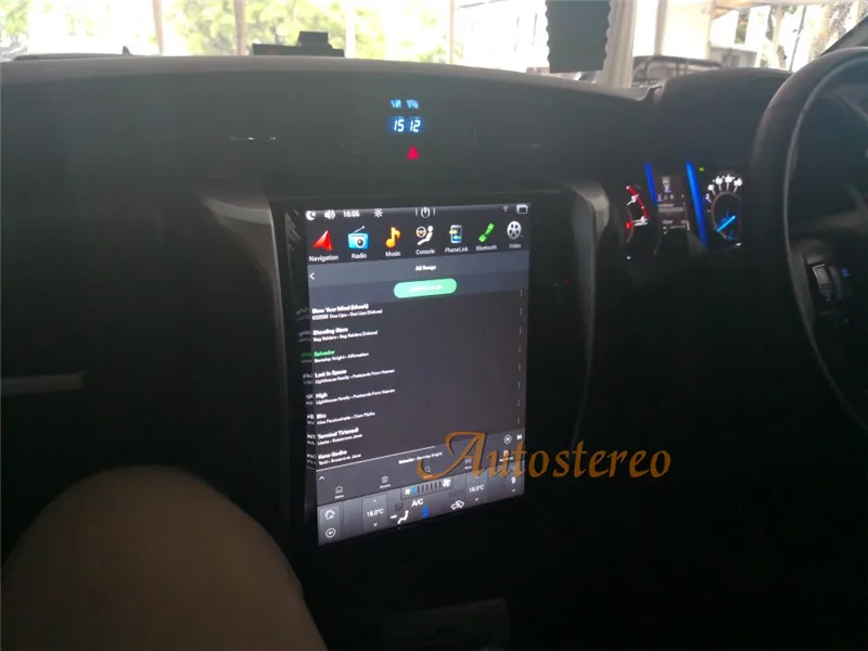 Tesla стиль Android 9,0 автомобильный gps-навигация, dvd-плеер для Toyota Fortuner+ Авто Радио стерео головное устройство мультимедийный плеер