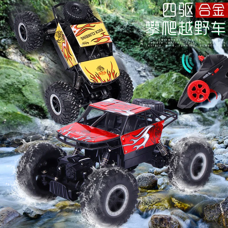 Toys children RC Car 4WD 2.4GHz Climbing Car 4x4 Double Motors Bigfoot Car Remote Control Model Off-Road Vehicle Toy