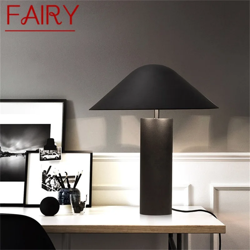 

FAIRY Modern Creative Table Lamp Simple Mushroom Design Desk Light Decorative for Home Living Room