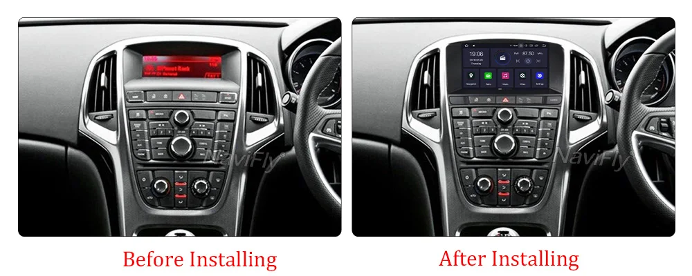Android 9,0 4 Гб+ 64 ГБ Автомобильный dvd-плеер с Opel Vauxhall Holden Astra J CD300 CD400 20102013