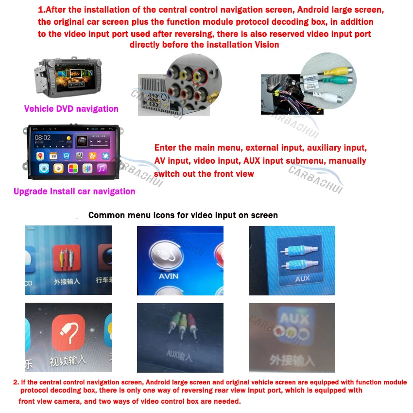  Car Front View Parking Special Camera for Toyota Prado 2010 2014 2018 Installation Under Car Logo 2