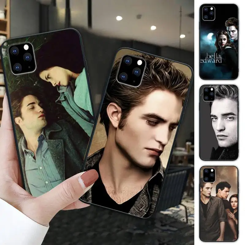 For Girls Twilight Isabella Edward Cullen Mobile Phone Case Iphone 7 8 Plus X Xs Max Xr 11 12 Mini Pro | Мобильные телефоны и