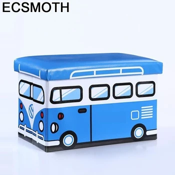 

Escalera Plegable Toilet Ottoman Living Room Chair Vintage Puf Asiento Change Shoes Pouf Taburete Kids Furniture Foot Stool