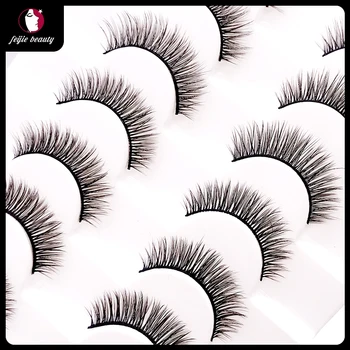 

8 pairs 3D Faux Mink Lashes Natural False Eyelashes Dramatic Volume Fake Lashes Makeup Eyelash Extension Silk Eye Lash