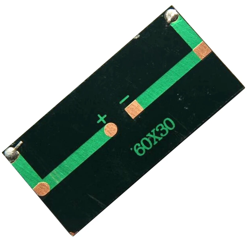 5V 50Ma Mini Solar Cell Diy Panel Charger For 3.7V Battery Toy Education Kits 60x30Mm 10Pcs | Электроника