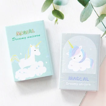 

20sheets/1pcs Unicorn Memo Sheets Cute Stationery Sticky Notes Cute Planner Stickers Memo Pad School Supplies