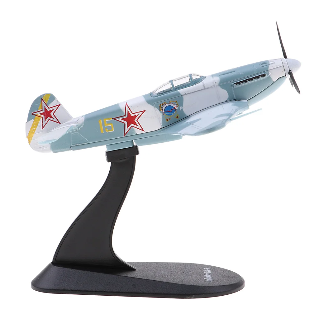 Diecast Airplane 1:72 Второй мировой войны из металла Як-3 5 1 дюйма модель самолета офисное