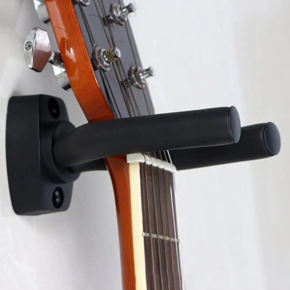 Wall Mount Guitar Hanger Hook Non-slip Holder for Electric Acoustic Guitars Bass Banjo Ukulele String Instrument