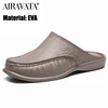 Men EVA Slippers Slip on Flats Shoes Fashion Beach Sandals Home Shoes Size 40-47 ► Photo 3/6