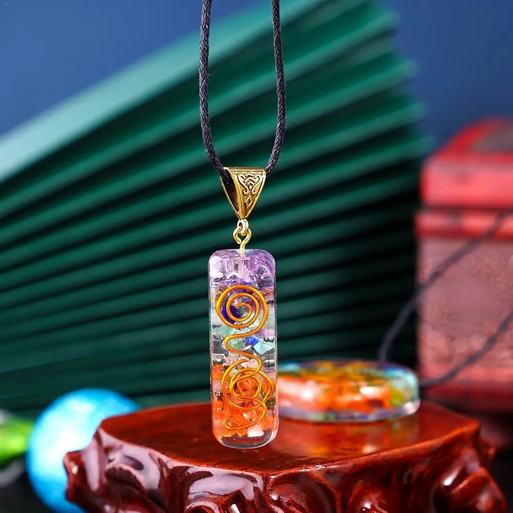 

Zeven Chakra Ketting Kleurrijke Kralen Chakra Kwastje Mannen Vrouwen Persoonlijkheid Creatieve Ketting Sieraden Charme N5K4
