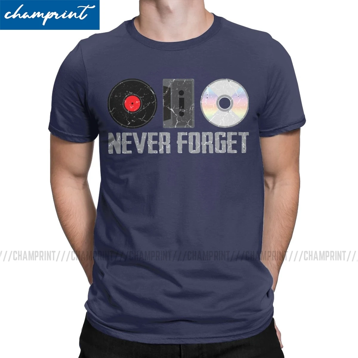 Never Forget Old Audio Formats T Shirts for Men Novelty T-Shirts Cassette Retro Nerd Oldshcool Gaming Tee Shirt Short Sleeve Top | Мужская