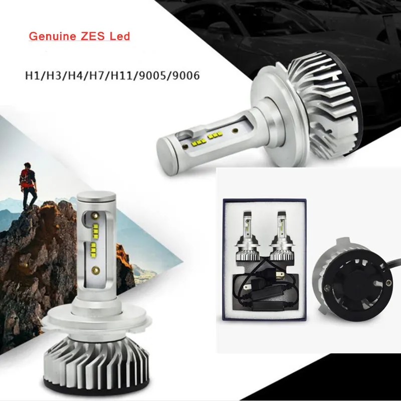2 Bombillas Led Canbus de alta potencia para coche, lámpara Turbo de xenón blanco, 120W, 20000LM, H1, H4, H8,H11,9005,9006,Hb3,9012