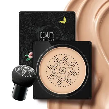 

Mushroom Head Sunscreen Air Cushion BB CC Cream Concealer Moisturizing Foundation Whitening Face Beauty Makeup Cosmetics