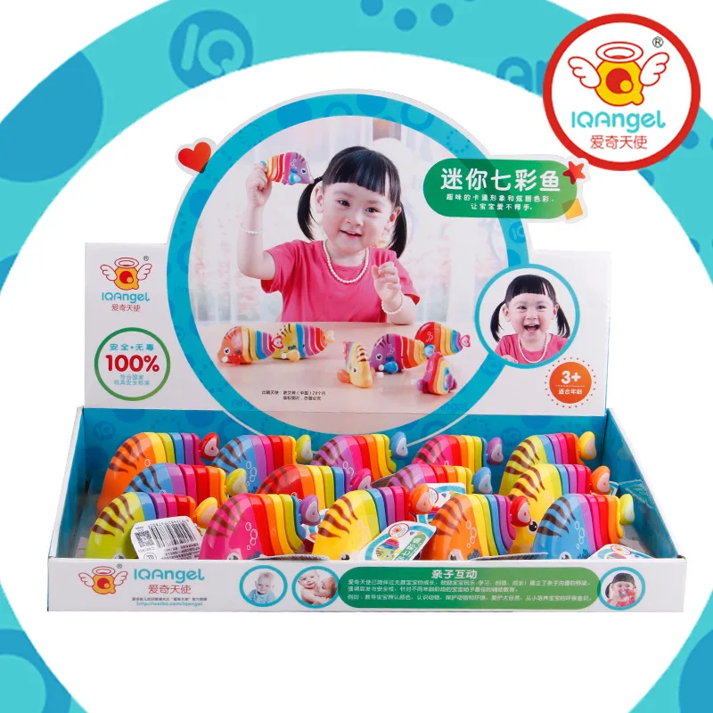 

Angel Love Odd Winding Spring Small Toys Baby Strange New Toy Car Cartoon Colorful Fish