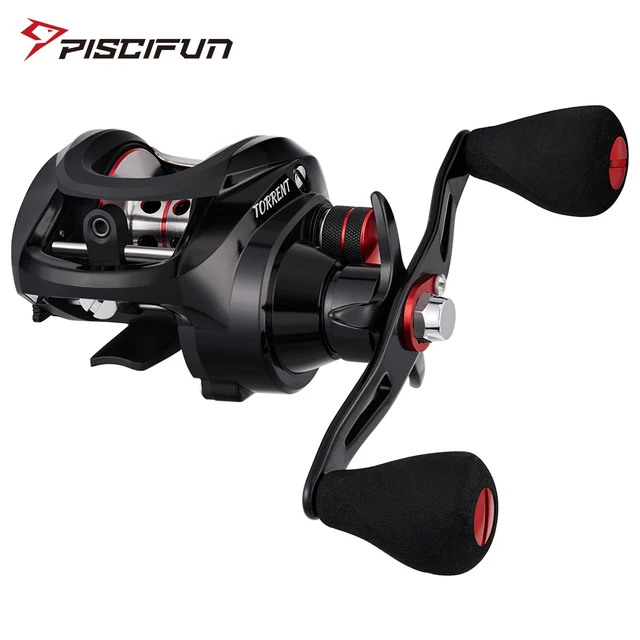 US $33.20 Piscifun Torrent Fishing Reel 8.1kg Carbon Drag 7.1:1 5.3:1 Gear Ratio Magnetic Brake Saltwater Fre
