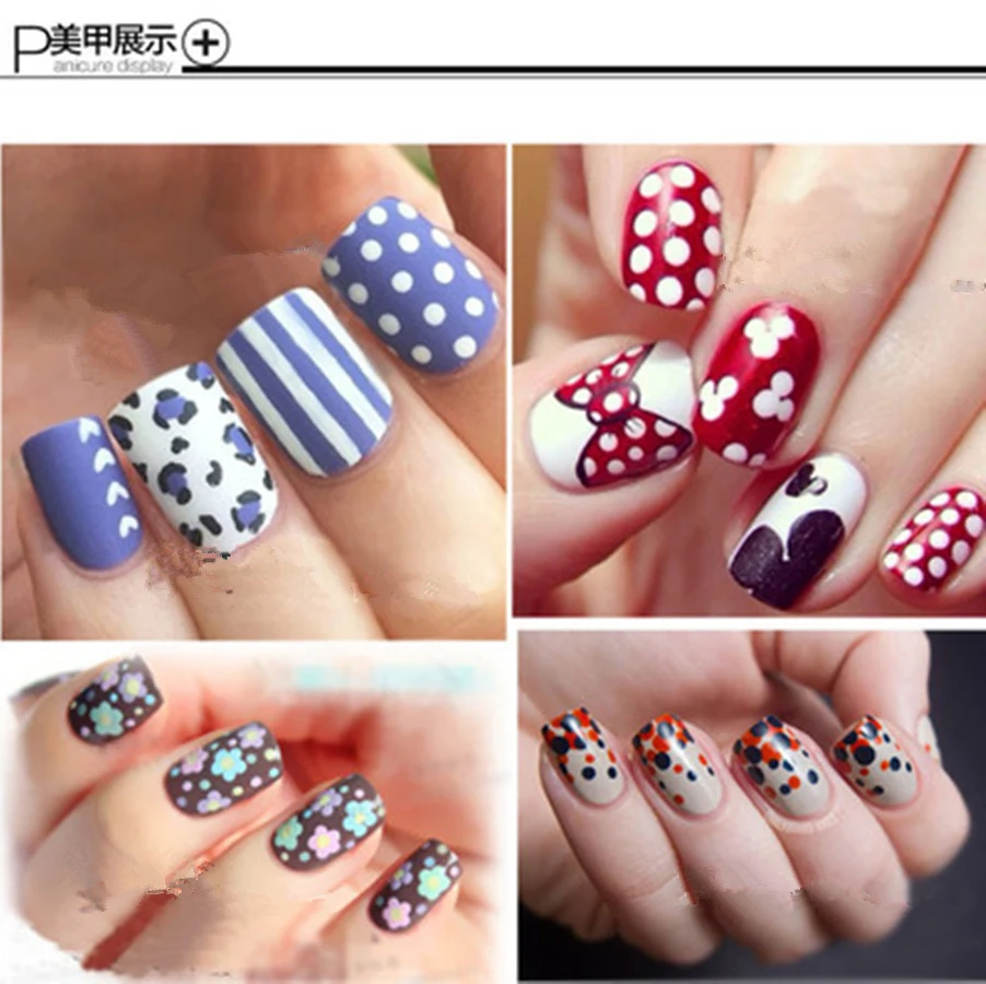 1 шт DIY Nail Art раскрашивающаяся ручка для рисования ногтей советы для дизайна ногтей накладные ногти в гробу кончики для искусства плоская форма полное покрытие маникюр накладные ногти советы
