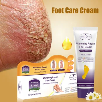 

High Quality Foot Care Cream Heel Chapped Cracked Exfoliator Feet Skin Repair Scrub Treatment NShopping