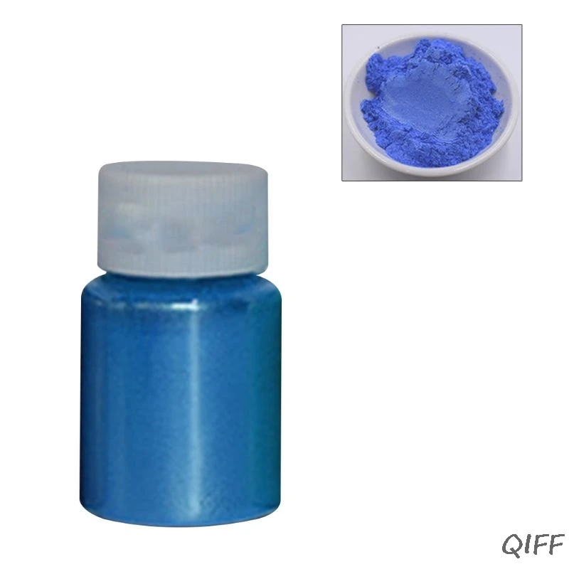 3 100 g/bottle Pearlescent Powder Crystal Glue Filling Material Slime Mud DIY Jewelry Soap Epoxy Pigment - Цвет: 3