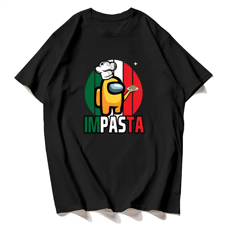 トップファッションimpasta Imposter私たちの間で私たちの間でsusおかしい漫画用語集tシャツカジュアルファッショントップtシャツホット家族製品 Tシャツ Aliexpress