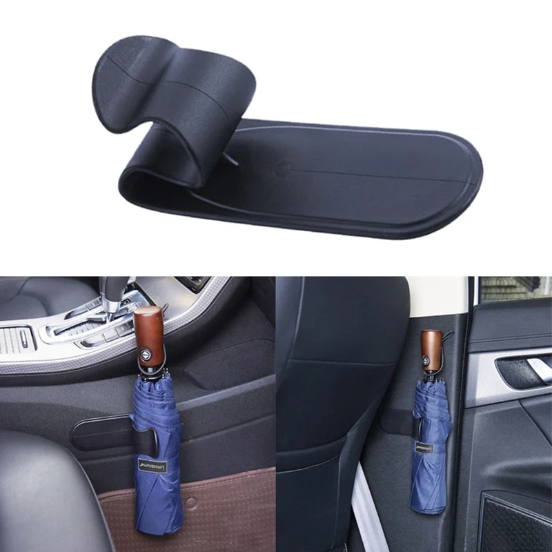 Car Umbrella Hook Multi Holder Hanger Car Rear Trunk Mounting Bracket