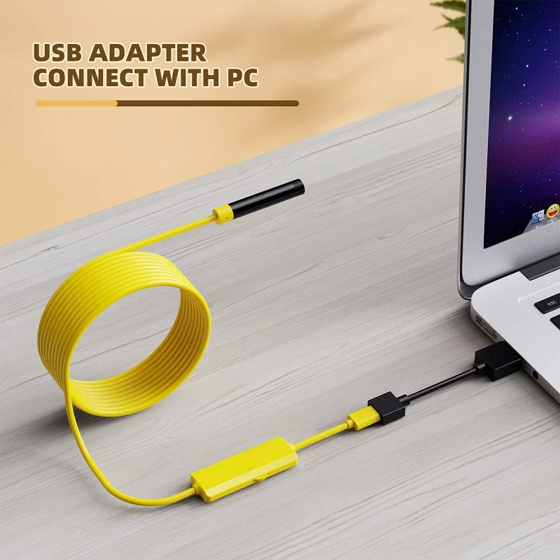 Камера Эндоскоп F130 8 мм светодиодов HD1200P IP67|endoscope camera|wifi endoscopeendoscope cable |