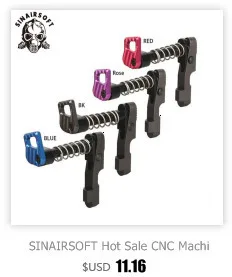SINAIRSOFT BD CNC алюминиевая ручка селектора Набор для AEG M4 страйкбол внешние части страйкбол Охотничьи аксессуары
