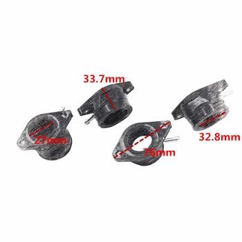 

XJ 550 81-83 Motorcycle Parts Carburetor Manifold Intake Carb Pipe Glue Adapter Set For Yamaha XJ550 1981 1982 1983