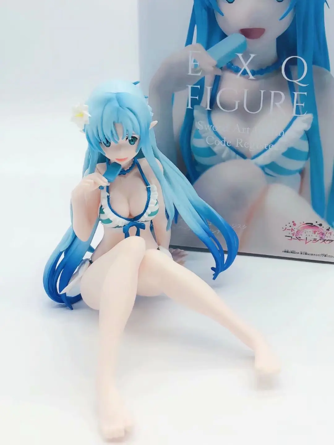 Аниме игрушка Sword Art Online EXQ Асуна вода Юки Tomorrow Nye в Коробке Украшение гаражный комплект