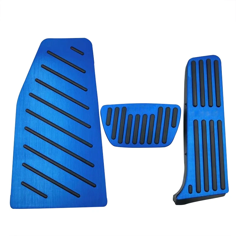 Aluminum Accelerator Gas Pedal Brake Pedal Non-Drilling Cover Footrest Pad For Toyota RAV4 RAV 4 XA50 2019-2021 2022 Accessories funny truck stickers Car Stickers