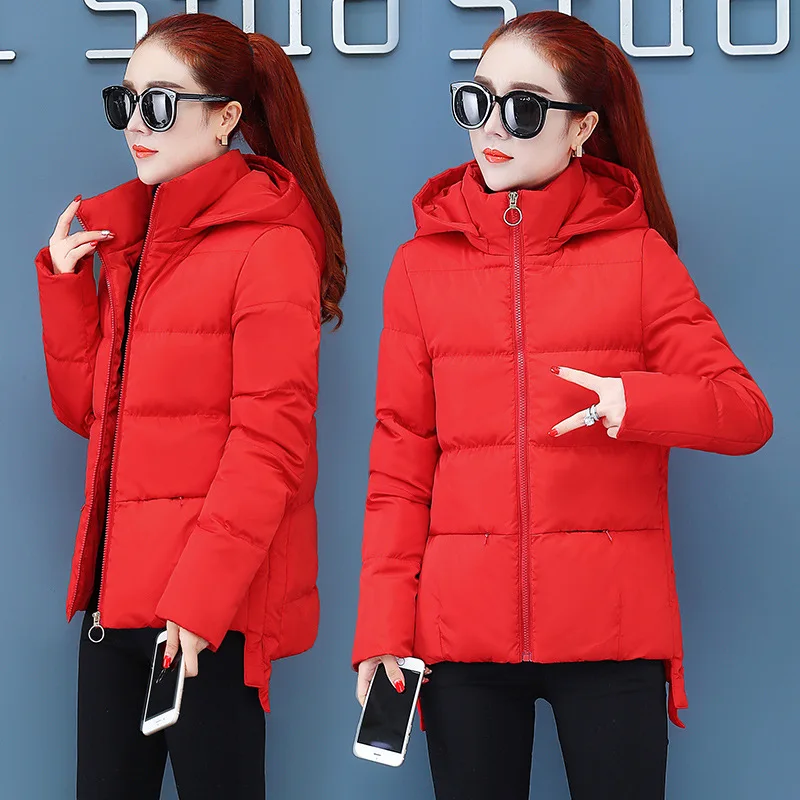 Women Winter Jacket With Fur collar Warm Hooded Female Women Winter Coat Long Parka Women Outwear Camperas