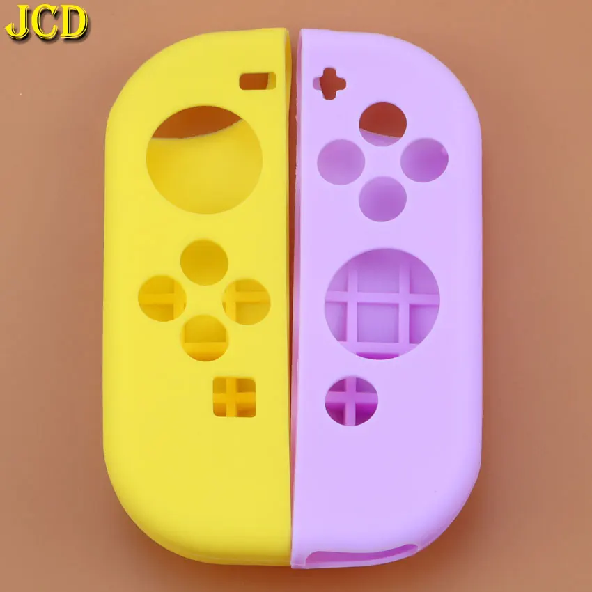 JCD Противоскользящий силиконовый мягкий чехол для nyd Switch NS JoyCon защитный чехол для переключателя NS Joy-Con аксессуар контроллера - Color: EK