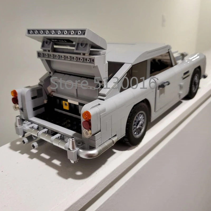 21046 создатель Aston DB5 10262 Джеймс Бонд 007 набор автомобилей 1450 шт. техническая модель строительные блоки кирпичи обучающие игрушки