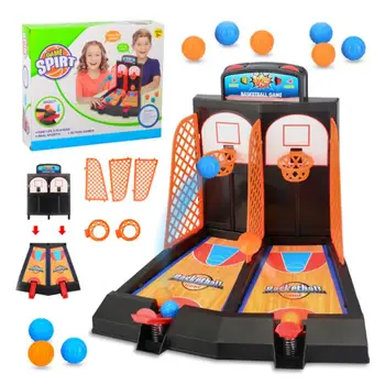 

Funny Board Table Game Puzzle Parent-child Interactive Game Two Finger Jection Basketball Machine Mini Basketball Court Kid gift