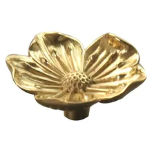 

1PC 18*42mm Carbinet Handle Brass Gold Furniture Handles Door Knobs And Handles For Cupboard Drawer Cabinet Pulls