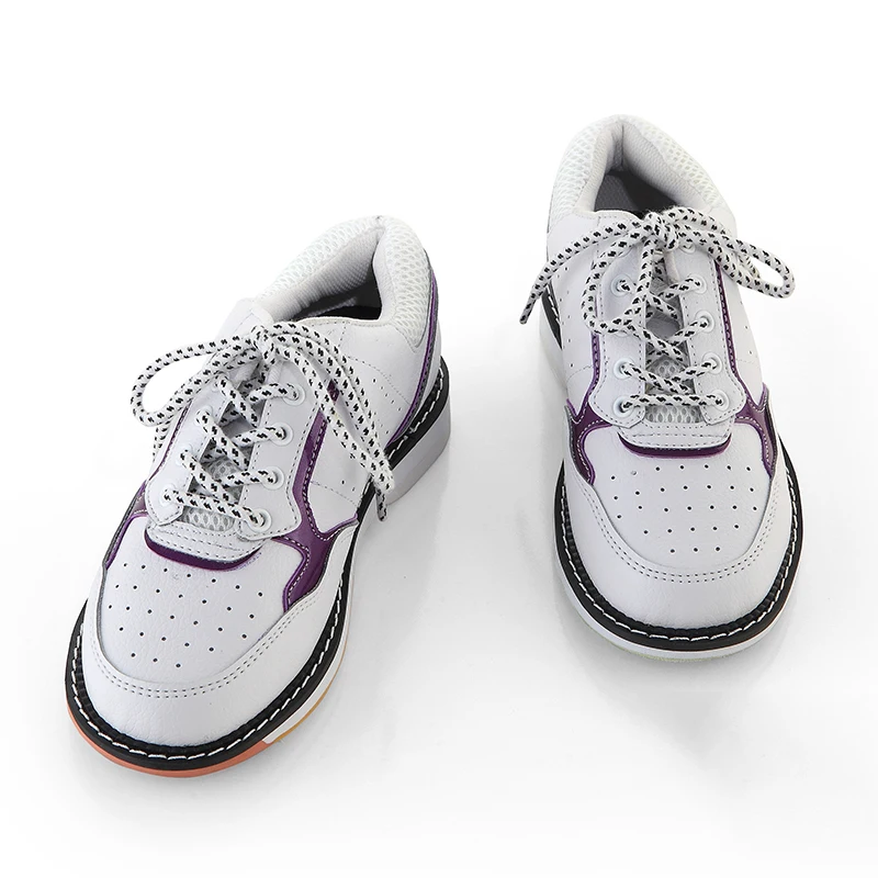Мужская классическая обувь для боулинга, легкая, нескользящая, спортивная обувь, унисекс, кожа, дышащие кроссовки, сетчатая обувь, AA11041
